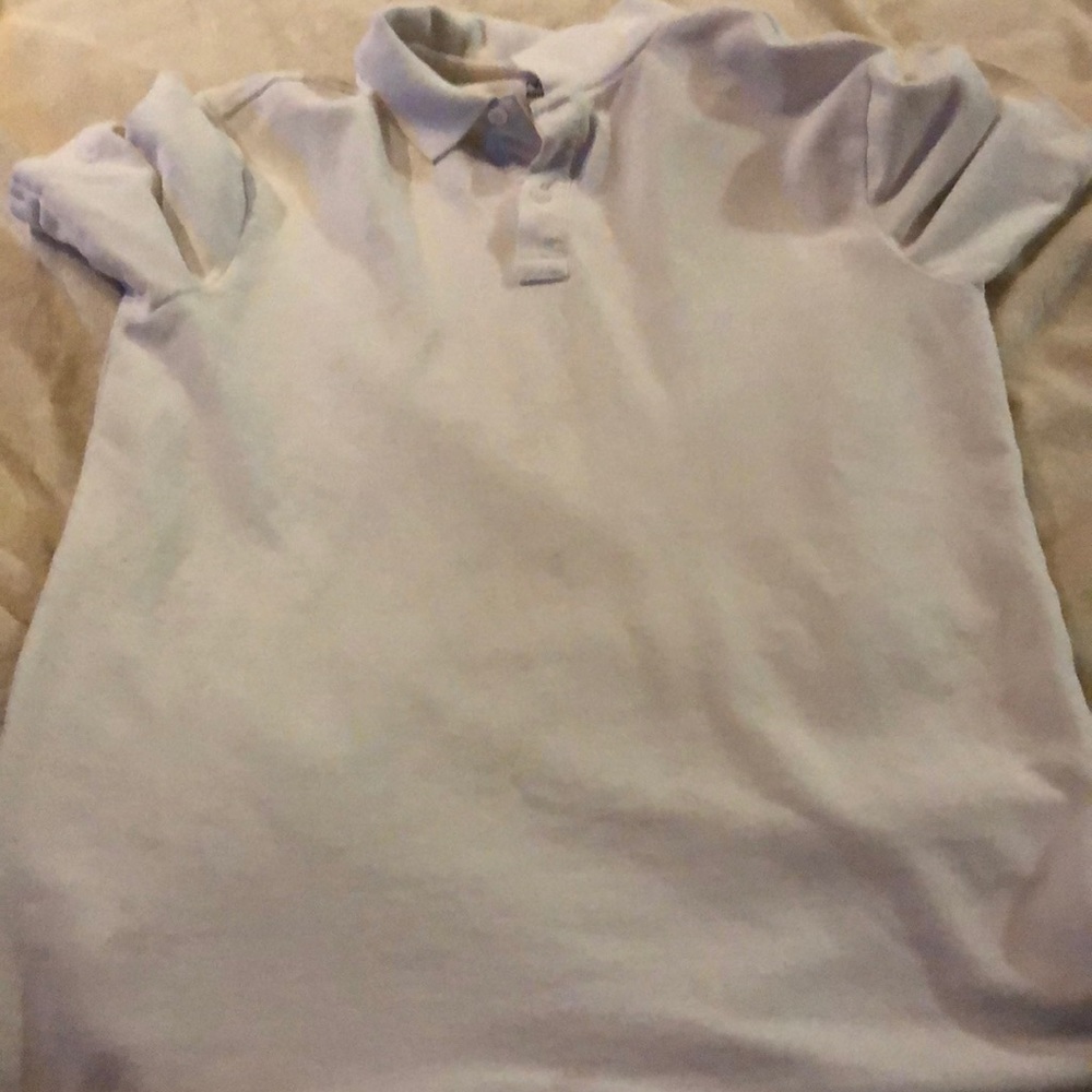 White polo shirt
